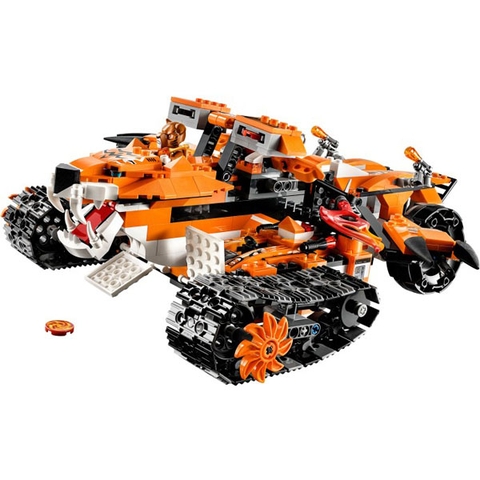 Khám phám bối cảnh cực hấp dẫn trong bộ Lego Chima 70224 - Biệt Đội Cơ Động Hổ