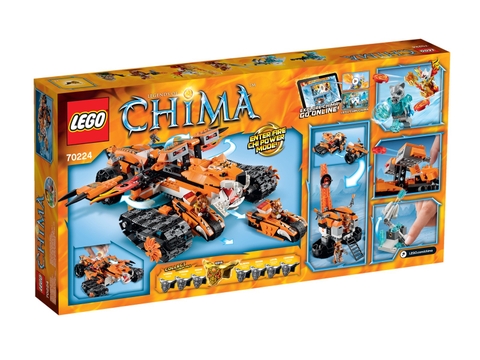 Hình ảnh vỏ ngoài sản phẩm Lego Chima 70224 - Biệt Đội Cơ Động Hổ