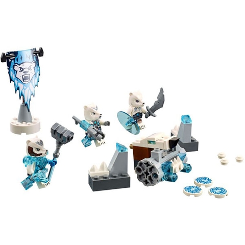 Mô hình Lego Chima 70230 - Bộ Tộc Gấu Trắng hùng mạnh