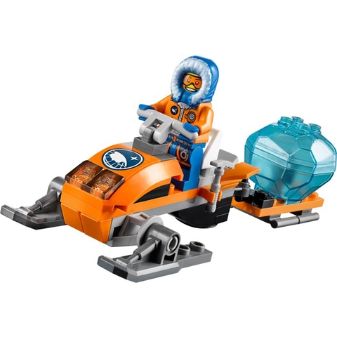 Khám phá bí mật bên trong tàng băng cùng Lego City 60032 - Mô Tô Trượt Tuyết