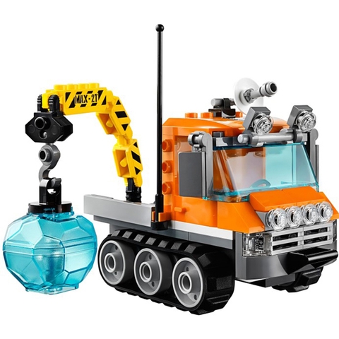 Các mảnh ghép trong Lego City 60033 - Xe Chuyên Dụng Bắc Cực đều được làm từ nhựa an toàn