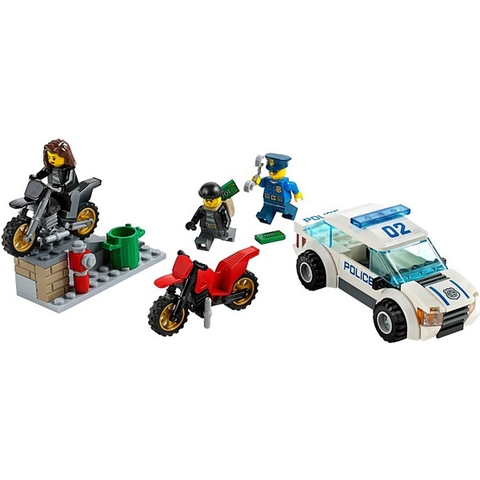Giúp bé phát triển trí sáng tạo với đồ chơi Lego City 60042 - Rượt Đuổi Tốc Độ