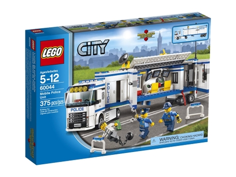 Hình ảnh thực tế bên ngoài sản phẩm Lego City 60044 - Đội Cảnh Sát Thông Tin