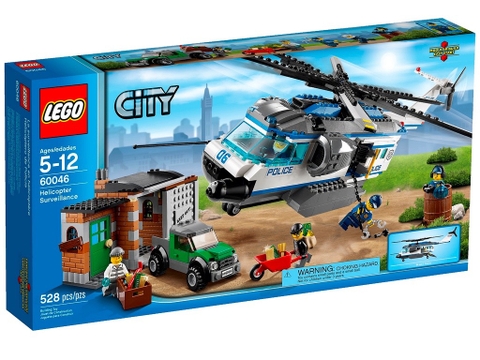 Hình ảnh bên ngoài của sản phẩm Lego City 60046 - Trực Thăng Tuần Tra