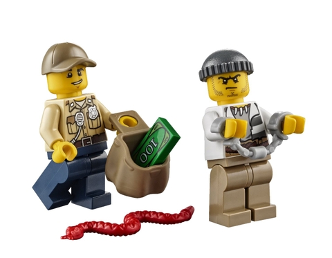 Các mô hình trong bộ đồ chơi Lego City 60065 - Xe Địa Hình 4 Bánh được thiết kế vô cùng tinh tế và sinh động