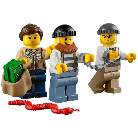 Bộ xếp hình Lego City 60066 giúp phát triển khả năng tư duy sáng tạo cho bé