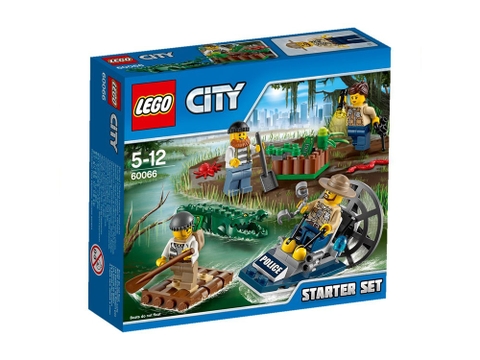 Hình ảnh sản phẩm Lego City 60066 - Cảnh Sát Đầm Lầy - Bộ Khởi Đầu