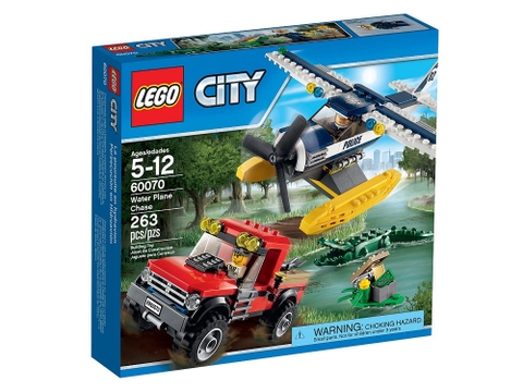 Hình ảnh vỏ hộp bộ Lego City 60070 - Rượt Đuổi Đầm Lầy