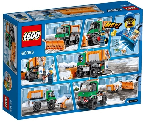 Bé sẽ biết thêm nhiều kiến thức xung quanh khi chơi Lego City 60083 - Xe Ủi Tuyết