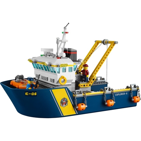 Trọn vẹn các chi tiết mô hình Lego City 60095 - Tàu Thăm Dò Biển Sâu