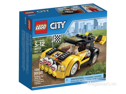Hộp đừng bộ đồ chơi Lego City 60113 - Xe đua đường trường