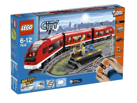 Hình ảnh bên ngoài sản phẩm Lego City 7938 - Xe lửa hành khách