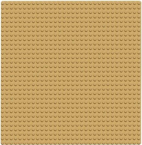 Lego Classic 10699 - Tấm nền xây dựng màu cát cho bé sáng tạo