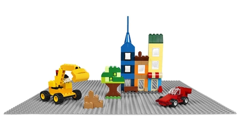 Lego Classic 10701 - Tấm nền xây dựng màu xám - Phụ kiện cho bé sáng tạo