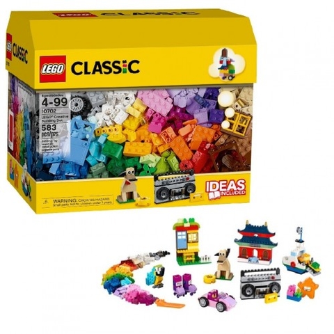 Trọn bộ các chi tiết trong bộ Lego Classic 10702 - Hộp gạch lớn sáng tạo