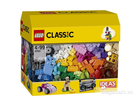 Ảnh bìa sản phẩm Lego Classic 10702 - Hộp gạch lớn sáng tạo