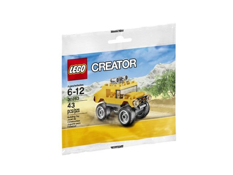 Túi đựng ngoài bắt mắt của bộ đồ chơi Lego Creator 30283 - Xe địa hình Off-Road