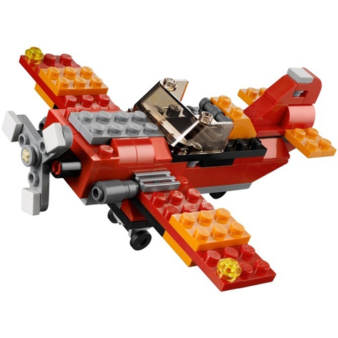 Bộ ghép hình Lego Creator 31003 - Trực Thăng Đỏ độc đáo