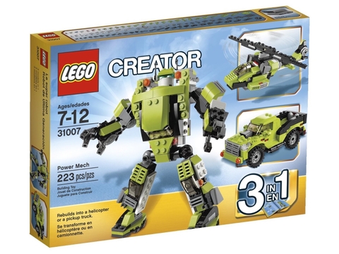 Hình ảnh sản phẩm Lego Creator 31007 - Rô Bốt Biến Hình