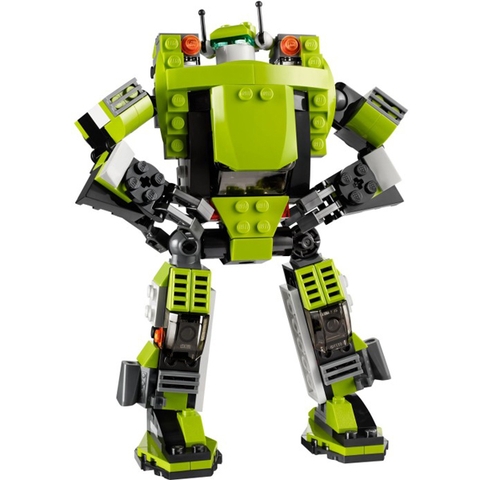 Chú robot dũng mãnh xuất hiện trong Lego Creator 31007 - Rô Bốt Biến Hình