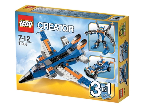 Hình ảnh vỏ ngoài sản phẩm Lego Creator 31008 - Máy Bay Sấm Chớp
