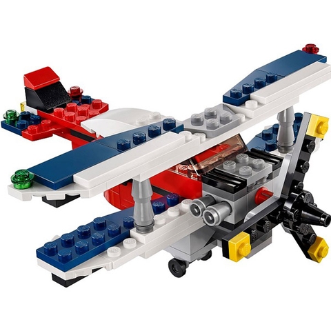 Bé tha hồ vừa chơi vừa học với bộ xếp hình Lego Creator 31020 - Máy Bay Thám Hiểm