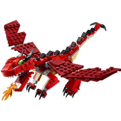 Mô hình chú khủng long trong Lego Creator 31032 - Sinh Vật Huyền Thoại được thiết kế tinh tế