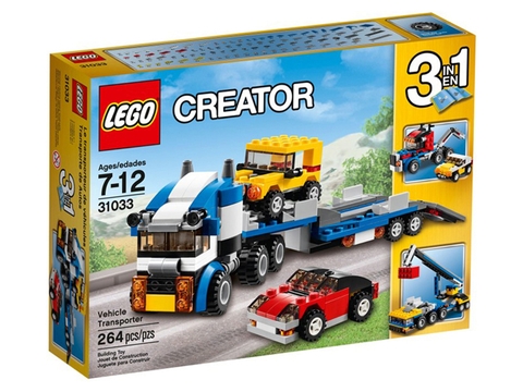 Vỏ ngoài đồ chơi Lego Creator 31033 - Vận Chuyển Xe Hơi