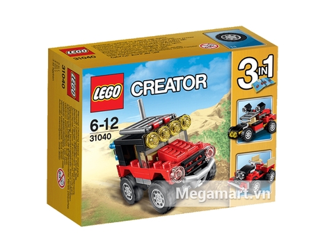 Lego Creator 31040 - Xe Đua Sa Mạc Vỏ hộp