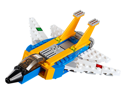 Đồ chơi Lego Creator 31042 - Siêu Máy Bay Phản Lực