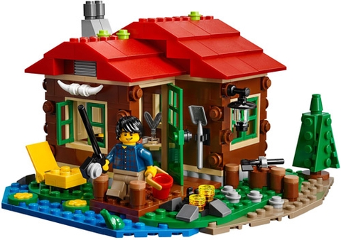 Các mô hình ấn tượng trong bộ Lego Creator 31048 - Trạm Gác Ven Hồ