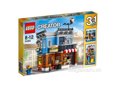 Lego Creator 31050 - Quán Ăn Góc Phố Vỏ hộp