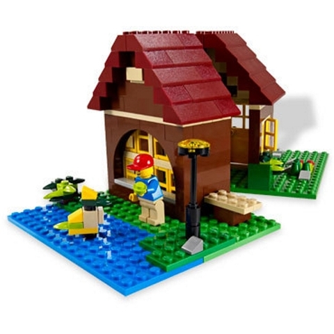 Lego Creator 5766 - Log Cabin - Người bạn thân thiết của trẻ nhỏ