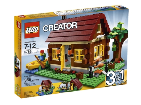 Hình ảnh bên ngoài sản phẩm Lego Creator 5766 - Log Cabin