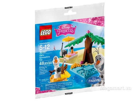 Ảnh bìa sản phẩm Lego Disney Princess 30397 - Kì nghỉ hè vui nhộn của Olaf