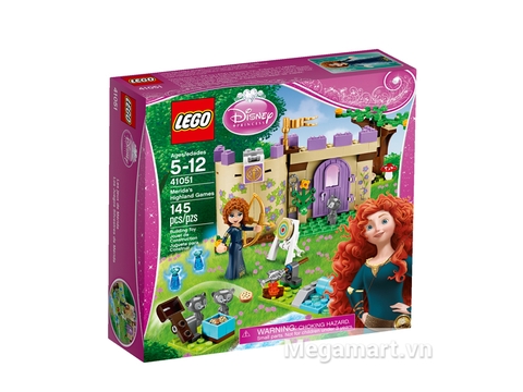 Hình ảnh vỏ hộp bên ngoài sản phẩm Lego Disney Princess 41051 - Trò chơi của Merida