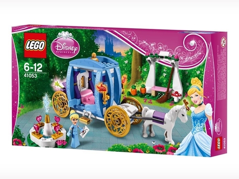 Hình ảnh vỏ hộp bộ đồ chơi Lego Disney Princess 41053 - Xe Ngựa Của Lọ Lem