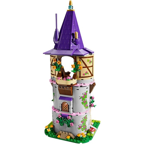 Bộ xếp hình Lego Disney Princess 41054 - Tháp Sáng Tạo của Rapunzel với 229 mảnh ghép đáng yêu
