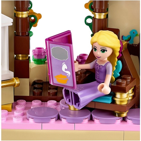 Bộ xếp hình Lego Disney Princess 41054 - Tháp Sáng Tạo của Rapunzel mang đến cảm hứng sáng tạo cho trẻ nhỏ
