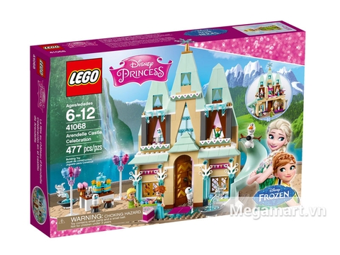 Hình ảnh vỏ hộp bộ Khám phá Lego Disney Princess 41068 - Lâu Đài Vương Quốc Arendelle