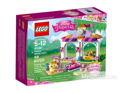 Hình ảnh vỏ hộp bộ Lego Disney Princess 41140 - Salon Làm Đẹp Của Daisy