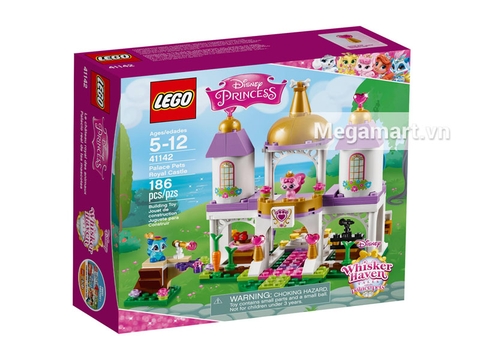 Hình ảnh vỏ hộp bộ Lego Disney Princess 41142 - Lâu Đài Hoàng Gia Của Thú Cưng
