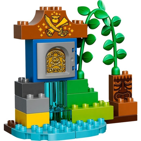 Các mảnh ghép trong bộ Lego Duplo 10526 - Chuyến Thăm Của Peter Pand có kích thước lớn
