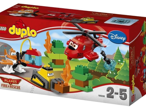 Vỏ hộp Lego Duplo 10538 - Máy Bay Cứu Hộ