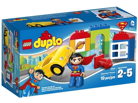 Vỏ sản phẩm Lego Duplo 10543 - Siêu Nhân Giải Cứu giảm giá