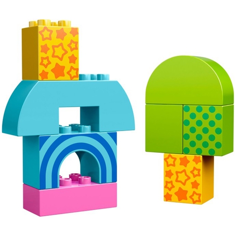 Bộ Lego Duplo 10561 - Mô hình lắp ráp Toddler Starter Building Set với các mảnh ghép kích thước lớn