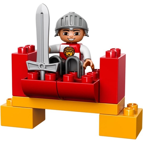 Các chi tiết trong Lego Duplo 10568 - Kỵ Sĩ đều lớn