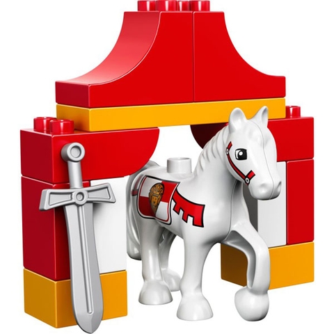 Chú ngựa trong bộ Lego Duplo 10568 - Kỵ Sĩ