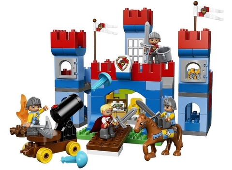 Các mảnh ghép có trog bộ xếp hình Lego Duplo 10577 - Lâu Đài Hoàng Gia