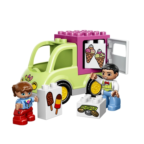 Mô hình Lego Duplo 10586 - Xe Kem xinh xắn